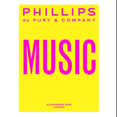 Phillips de Pury MUSIC Auction, 2009